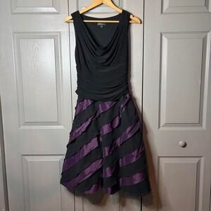 Y2K purple midi dress Size 12